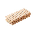 Alta calidad venta al por mayor 36PCS primavera Mini Clothespin de madera / clavijas de ropa